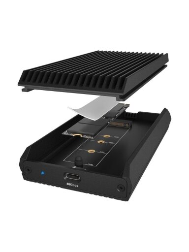 Raidsonic Enclosure M.2 40 Gbps | IB-1920M-C42 Raidsonic Enclosure M.2 40 Gbps | IB-1920M-C42