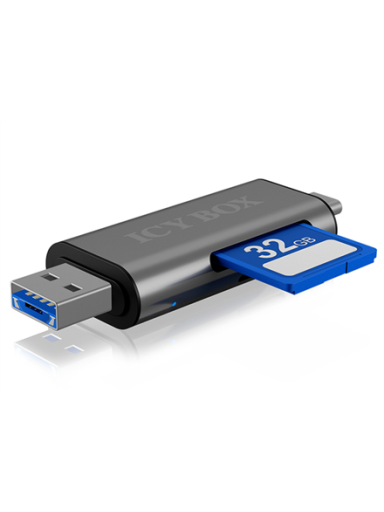 Raidsonic | External card reader with multi-USB connector | External | Micro SDHC, Micro SDXC, microSD 3.0 UHS-I SD, SDHC, SDXC, SD 2.0 UHS-I, MMC | external