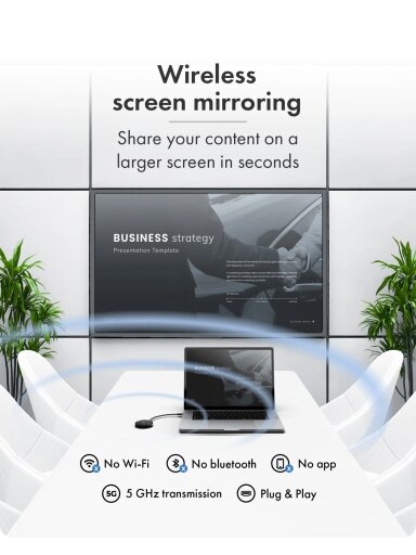 Raidsonic Wireless USB-C to HDMI Video Transmission System | IB-WL101