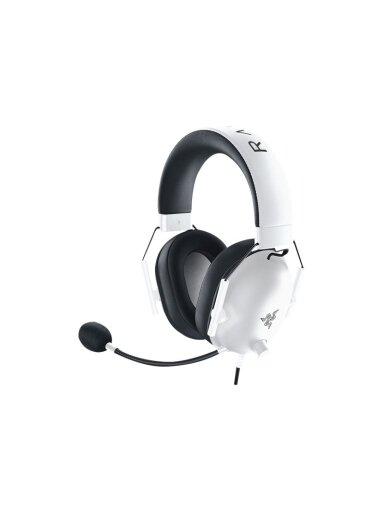 Razer Gaming Headset | BlackShark V2 X | Wired | Over-Ear | Microphone | Special White Edition | Noise canceling