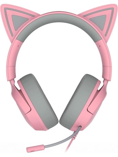Razer Gaming Headset | Kraken Kitty V3 X | Wired | Over-Ear | Microphone | Quartz