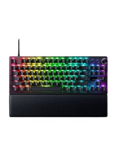 Razer Huntsman V3 Pro Tenkeyless 8KHz | Gaming keyboard | Wired | US | Razer Analog Optical Switch Gen-2 | Black
