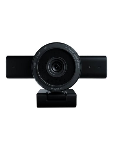Razer | Webcam | Kiyo V2 | MJPEG up to 4K 30 FPS, 1080p 60 FPS, YUY2 up to 4K 15 FPS, 1080p 60 FPS, NV12 up to 4K 20 FPS, 1080p 60 FPS
