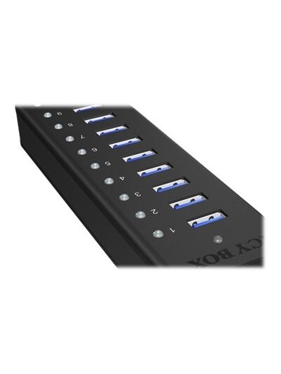 Raidsonic | 10 port USB 3.0 Hub | Icy Box IB-AC6110 7 Raidsonic | 10 port USB 3.0 Hub | Icy Box IB-AC6110 7