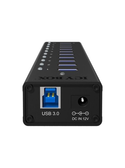 Raidsonic | 10 port USB 3.0 Hub | Icy Box IB-AC6110 4 Raidsonic | 10 port USB 3.0 Hub | Icy Box IB-AC6110 4