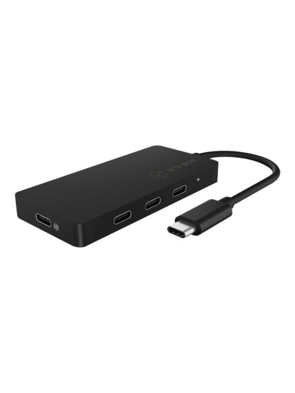 Raidsonic | 4-port hub with USB Type-C interface and PD port | IB-HUB1429-CPD 1 Raidsonic | 4-port hub with USB Type-C interface and PD port | IB-HUB1429-CPD 1