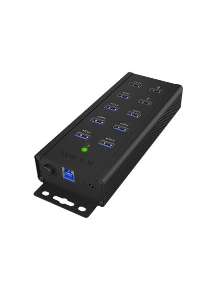 Raidsonic | 7-port Industrial hub | IB-HUB1703-QC3 | USB Type-A 3 Raidsonic | 7-port Industrial hub | IB-HUB1703-QC3 | USB Type-A 3