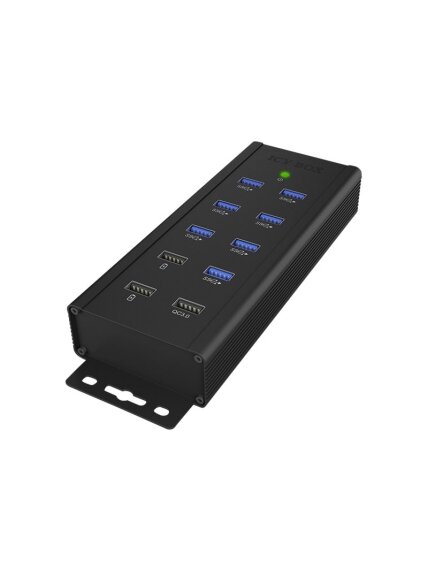 Raidsonic | 7-port Industrial hub | IB-HUB1703-QC3 | USB Type-A Raidsonic | 7-port Industrial hub | IB-HUB1703-QC3 | USB Type-A