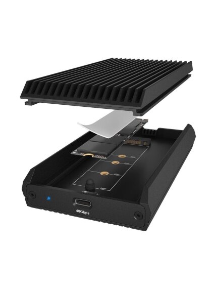 Raidsonic Enclosure M.2 40 Gbps | IB-1920M-C42 1 Raidsonic Enclosure M.2 40 Gbps | IB-1920M-C42 1