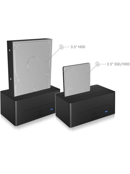 Raidsonic | Icy Box | IB-1121-C31 DockingStation for 1x HDD/SSD with USB 3.1 (Gen 2) Type-C 6