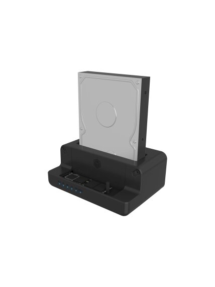 Raidsonic | Icy Box | IB-2914MSCL-C31 Docking and cloning station for M.2 NVMe SSD & 2.5''/3.5'' SATA SSD/HDD 1