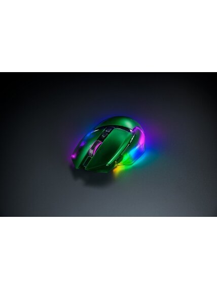 Razer | Basilisk V3 Pro 35K | Gaming Mouse | Wireless/Wired | Phantom Green Edition 4