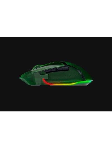 Razer | Basilisk V3 Pro 35K | Gaming Mouse | Wireless/Wired | Phantom Green Edition 2