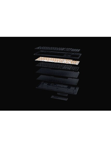 Razer | BlackWidow V4 Low-profile HyperSpeed | Gaming Keyboard | Wireless | US | Yellow Linear 4
