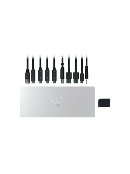 Razer Desktop RGB Dock for Multiple Devices and Displays | Thunderbolt 5 Dock Razer Desktop RGB Dock for Multiple Devices and Displays | Thunderbolt 5 Dock