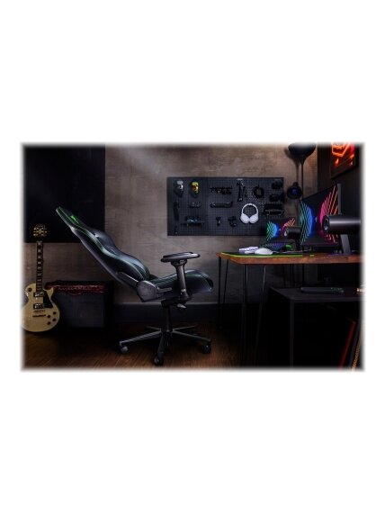 Razer Ergonomic Gaming Chair Enki EPU Synthetic Leather; Steel; Aluminium | Black/Green 6 Razer Ergonomic Gaming Chair Enki EPU Synthetic Leather; Steel; Aluminium | Black/Green 6