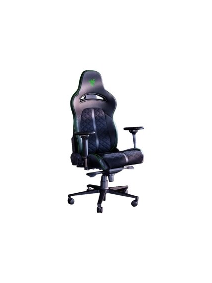 Razer Ergonomic Gaming Chair Enki EPU Synthetic Leather; Steel; Aluminium | Black/Green Razer Ergonomic Gaming Chair Enki EPU Synthetic Leather; Steel; Aluminium | Black/Green
