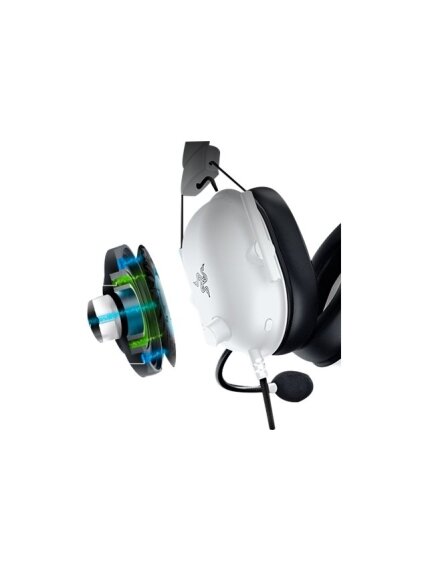 Razer Gaming Headset | BlackShark V2 X | Wired | Over-Ear | Microphone | Special White Edition | Noise canceling 6 Razer Gaming Headset | BlackShark V2 X | Wired | Over-Ear | Microphone | Special White Edition | Noise canceling 6