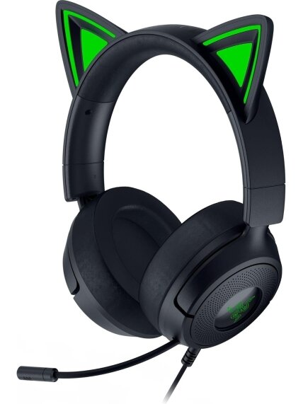 Razer Gaming Headset | Kraken Kitty V3 X | Wired | Over-Ear | Microphone | Black