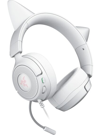 Razer Gaming Headset | Kraken Kitty V3 X | Wired | Over-Ear | Microphone | White 2