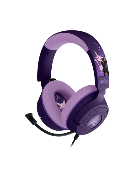 Razer Gaming Headset | Kraken V4 X | Wired | Microphone | Espeon & Umbreon Edition | Noise reduction