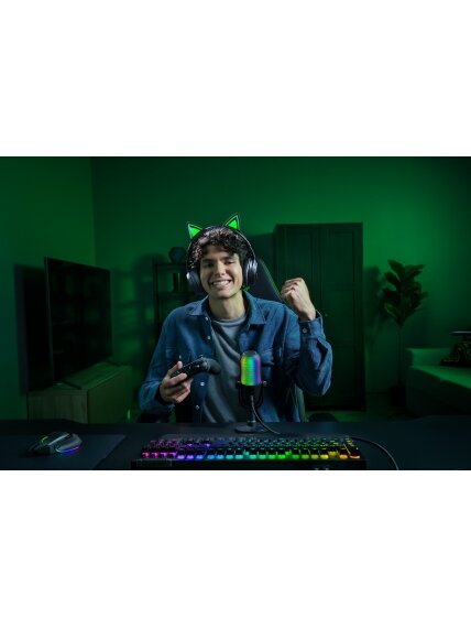 Razer | Headset | Kraken Kitty V3 Pro | Bluetooth | Over-Ear | Black 4