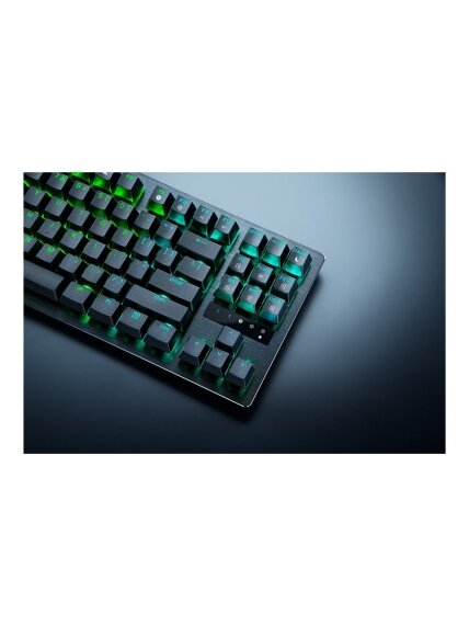 Razer Huntsman V3 Tenkeyless 8KHz | Gaming keyboard | Wired | US | Razer Analog Optical Switch Gen-2 | Black 4 Razer Huntsman V3 Tenkeyless 8KHz | Gaming keyboard | Wired | US | Razer Analog Optical Switch Gen-2 | Black 4