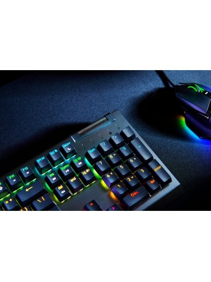 Razer | Mechanical Gaming Keyboard | BlackWidow V4 X | Mechanical Gaming Keyboard | Wired | US | Yellow Mechanical Switches (Linear) | Black 5 Razer | Mechanical Gaming Keyboard | BlackWidow V4 X | Mechanical Gaming Keyboard | Wired | US | Yellow Mechanical Switches (Linear) | Black 5