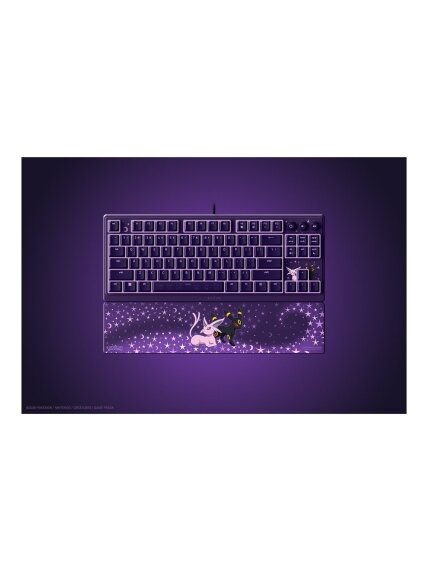 Razer Ornata V3 Tenkeyless | Gaming keyboard | Wired | US | Razer Mecha-Membrane Switches | Wrist Rest | Pokémon Espeon/Umbreon Edition 3 Razer Ornata V3 Tenkeyless | Gaming keyboard | Wired | US | Razer Mecha-Membrane Switches | Wrist Rest | Pokémon Espeon/Umbreon Edition 3