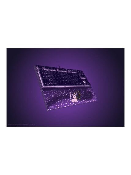Razer Ornata V3 Tenkeyless | Gaming keyboard | Wired | US | Razer Mecha-Membrane Switches | Wrist Rest | Pokémon Espeon/Umbreon Edition 4 Razer Ornata V3 Tenkeyless | Gaming keyboard | Wired | US | Razer Mecha-Membrane Switches | Wrist Rest | Pokémon Espeon/Umbreon Edition 4