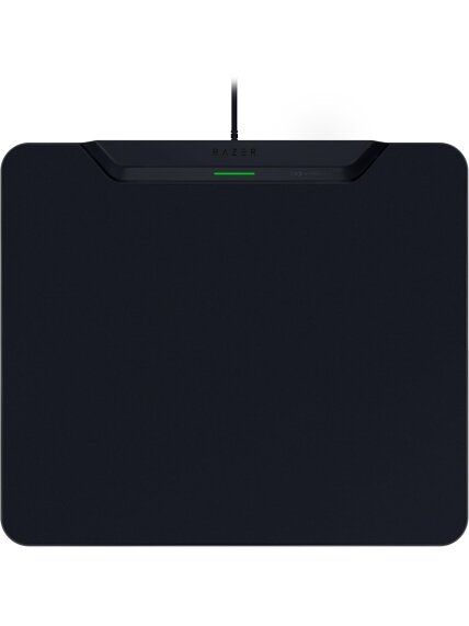 Razer | Wireless Charging Gaming Mouse Mat and Puck, Hard Edition | HyperFlux V2 Wireless Charging System | Gaming Mouse Mat | 360 x 311 mm | Black Razer | Wireless Charging Gaming Mouse Mat and Puck, Hard Edition | HyperFlux V2 Wireless Charging System | Gaming Mouse Mat | 360 x 311 mm | Black