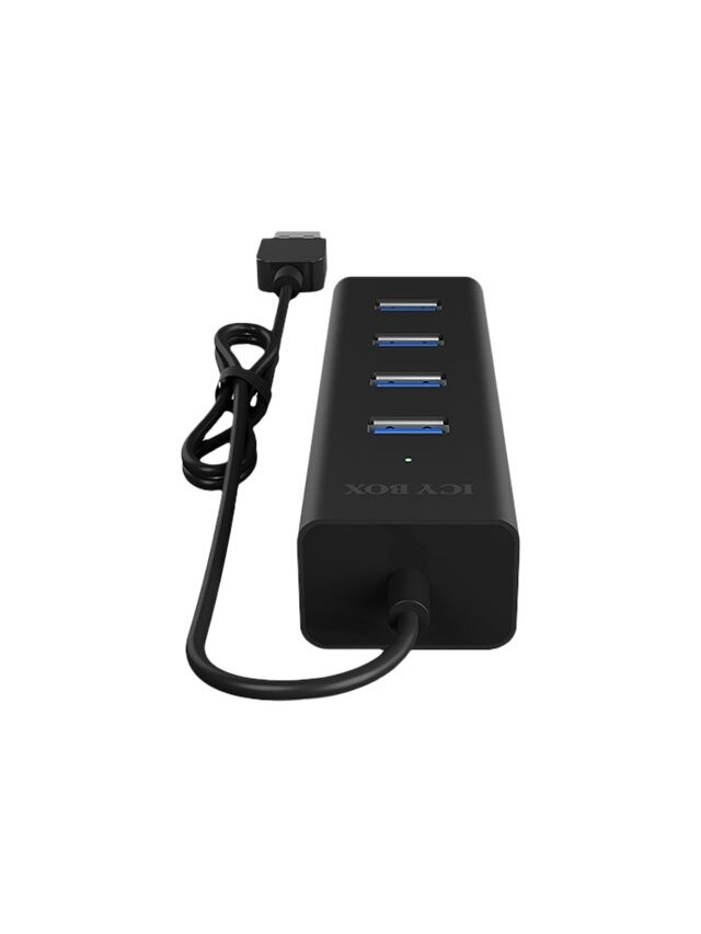 Raidsonic | 4 port USB 3.0 hub | IB-HUB1409-U3 3
