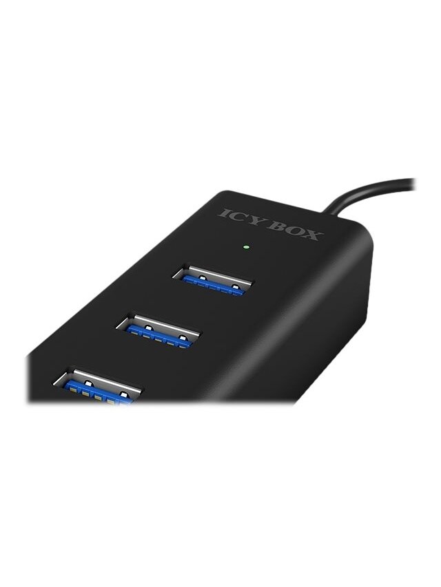 Raidsonic | 4 port USB 3.0 hub | IB-HUB1409-U3 4