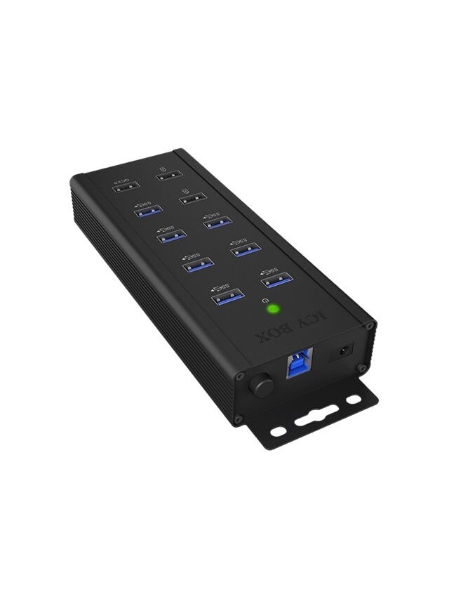 Raidsonic | 7-port Industrial hub | IB-HUB1703-QC3 | USB Type-A 2 Raidsonic | 7-port Industrial hub | IB-HUB1703-QC3 | USB Type-A 2