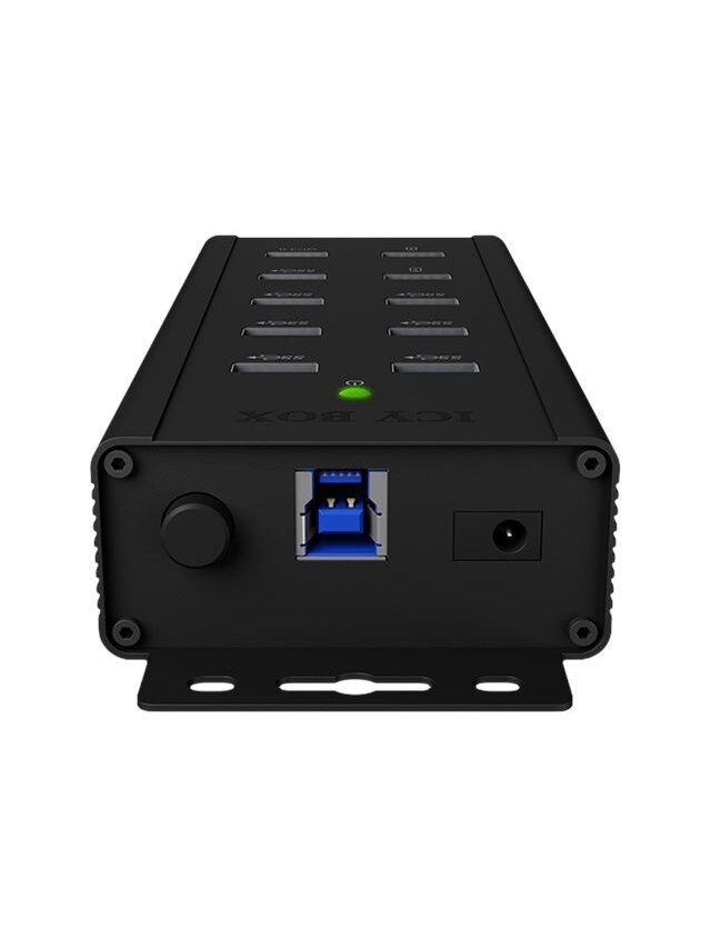 Raidsonic | 7-port Industrial hub | IB-HUB1703-QC3 | USB Type-A 4 Raidsonic | 7-port Industrial hub | IB-HUB1703-QC3 | USB Type-A 4