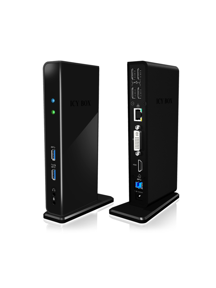 Raidsonic | ICY BOX | IB-DK2241AC Multi Docking Station | USB-A Dock | Warranty 12 month(s) Raidsonic | ICY BOX | IB-DK2241AC Multi Docking Station | USB-A Dock | Warranty 12 month(s)