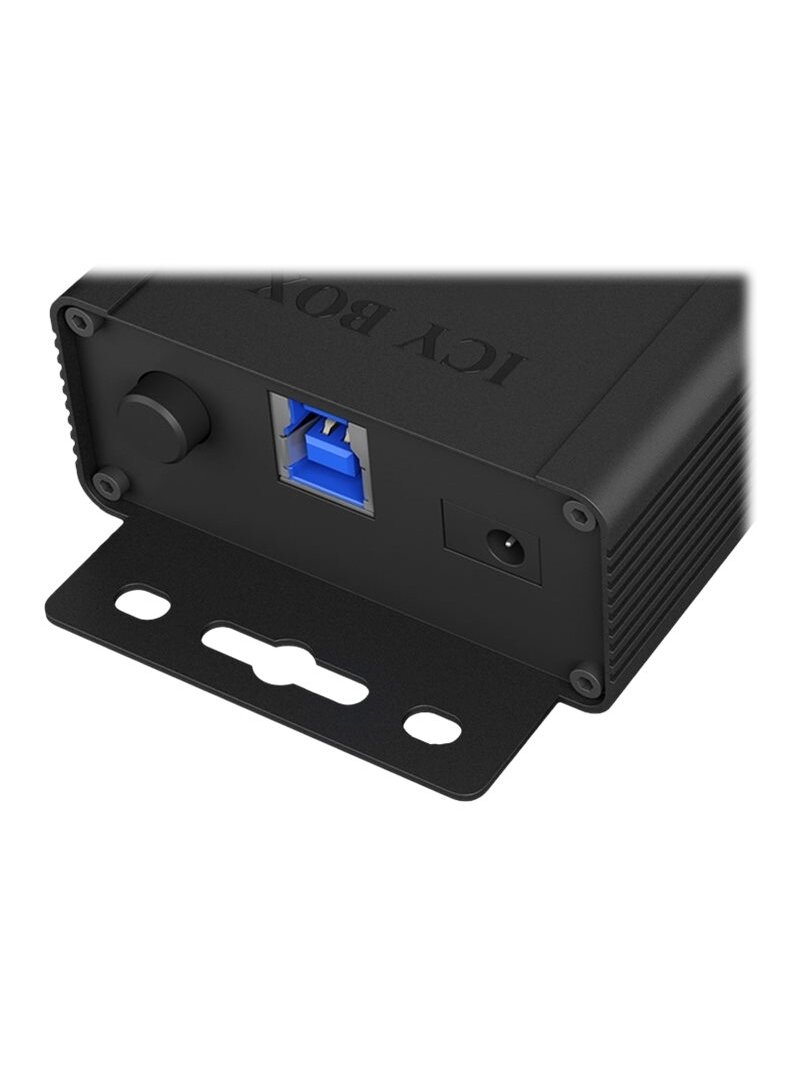 Raidsonic | 7-port Industrial hub | IB-HUB1703-QC3 | USB Type-A 6 Raidsonic | 7-port Industrial hub | IB-HUB1703-QC3 | USB Type-A 6