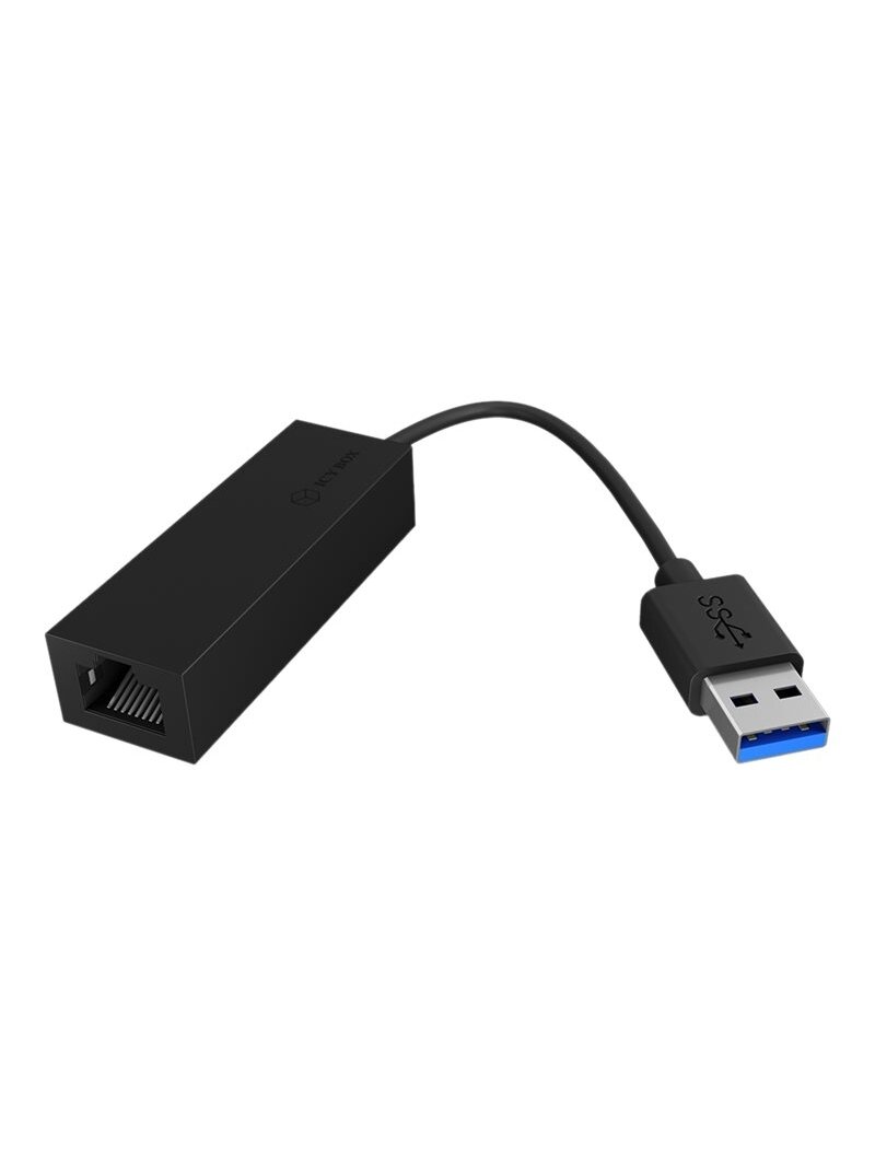 Raidsonic | USB 3.0 (A-Type) to Gigabit Ethernet Adapter | IB-AC501a 1