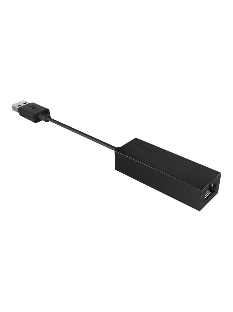 Raidsonic | USB 3.0 (A-Type) to Gigabit Ethernet Adapter | IB-AC501a 2
