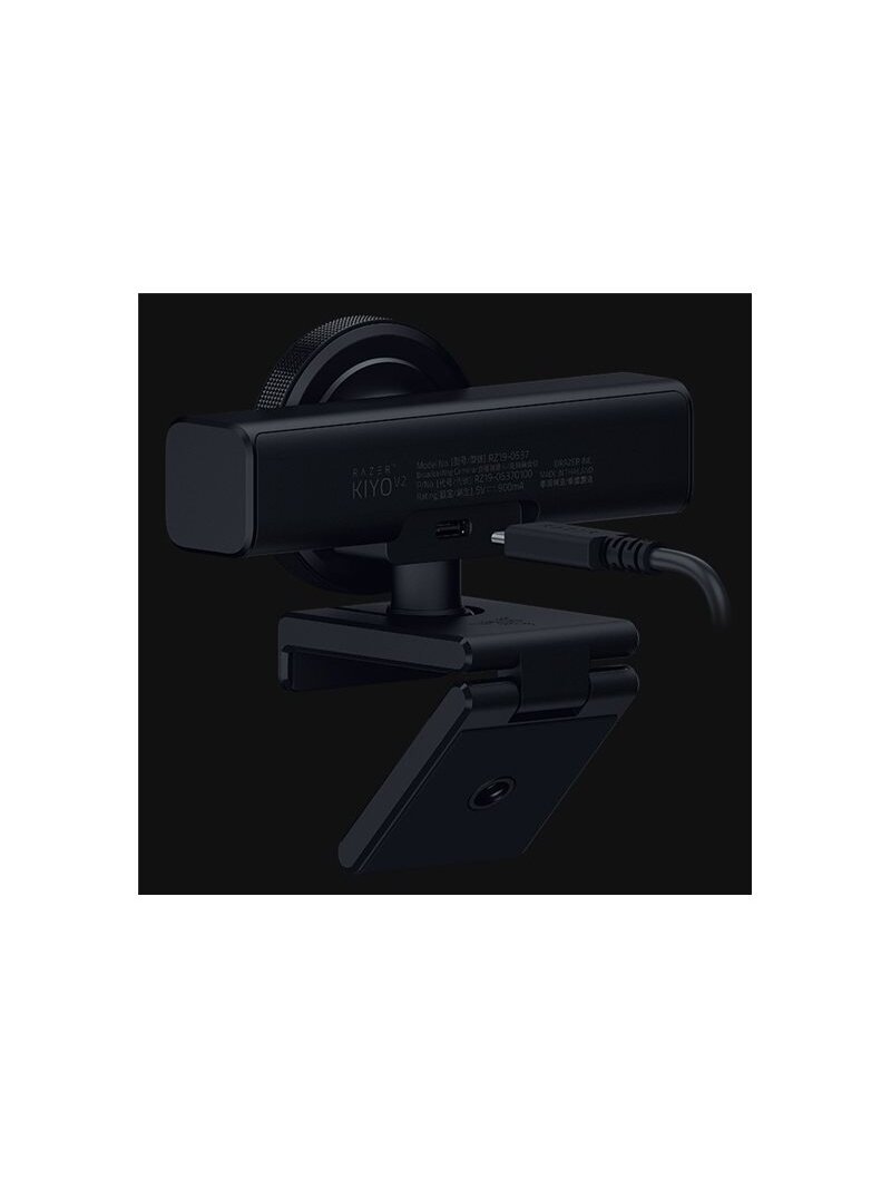 Razer | Webcam | Kiyo V2 | MJPEG up to 4K 30 FPS, 1080p 60 FPS, YUY2 up to 4K 15 FPS, 1080p 60 FPS, NV12 up to 4K 20 FPS, 1080p 60 FPS 1