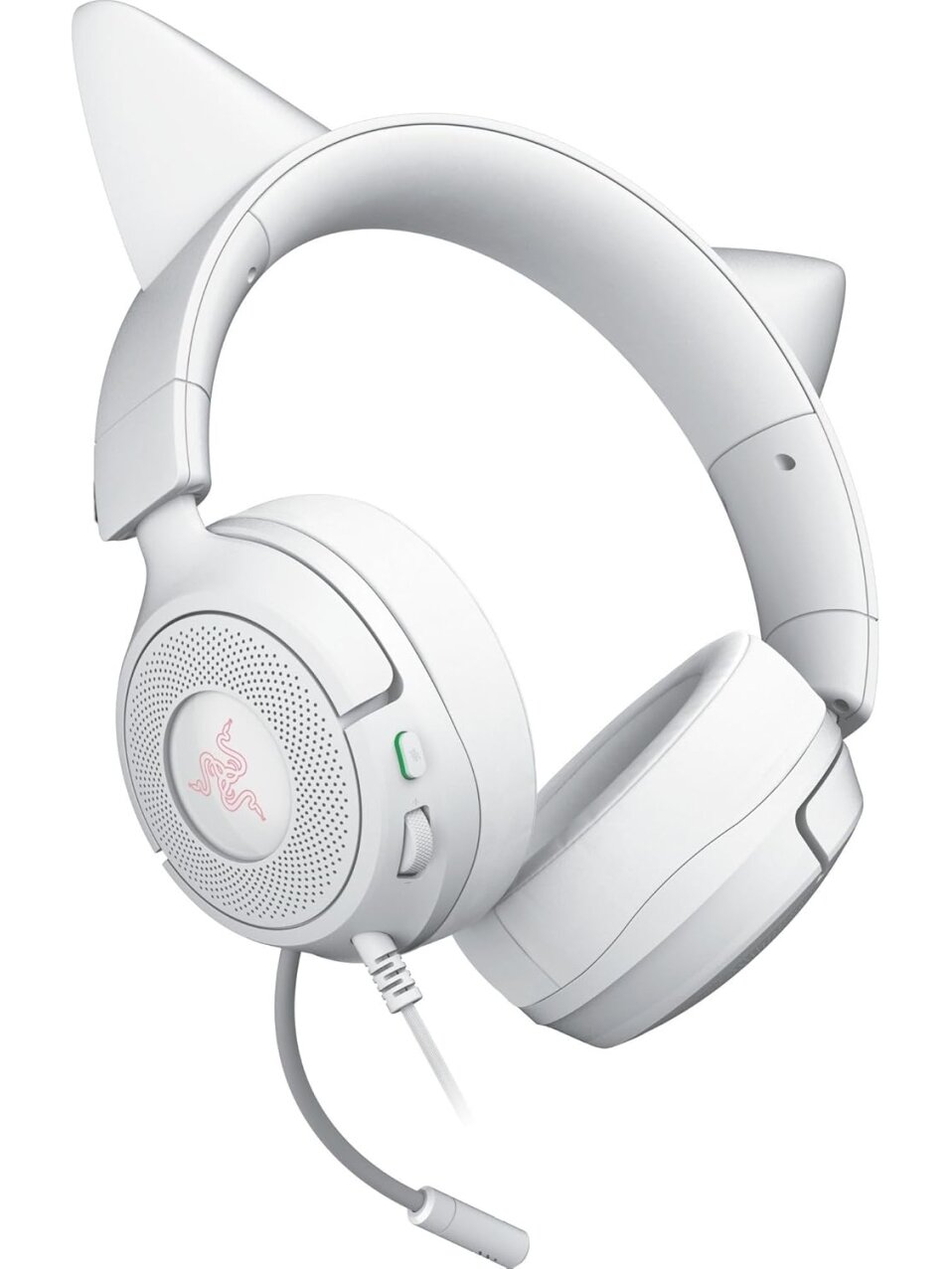 Razer Gaming Headset | Kraken Kitty V3 X | Wired | Over-Ear | Microphone | White 2 Razer Gaming Headset | Kraken Kitty V3 X | Wired | Over-Ear | Microphone | White 2