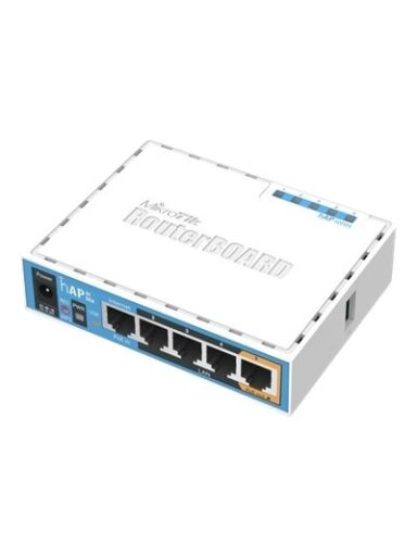 RB952Ui-5ac2nD | hAP ac lite | 802.11ac | 867 Mbit/s | 10/100 Mbit/s | Ethernet LAN (RJ-45) ports 5 | MU-MiMO Yes | 12 month(s) RB952Ui-5ac2nD | hAP ac lite | 802.11ac | 867 Mbit/s | 10/100 Mbit/s | Ethernet LAN (RJ-45) ports 5 | MU-MiMO Yes | 12 month(s)