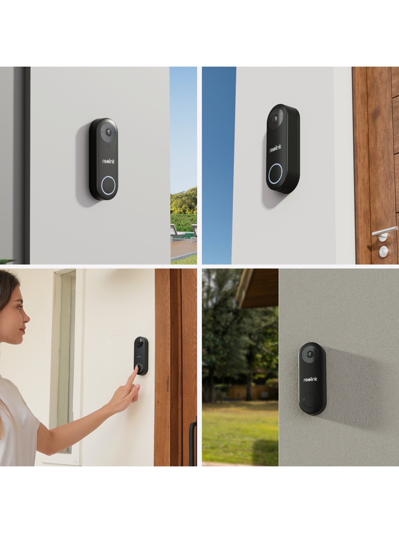 Reolink | D340W Smart 2K+ Wired WiFi Video Doorbell with Chime 3 Reolink | D340W Smart 2K+ Wired WiFi Video Doorbell with Chime 3