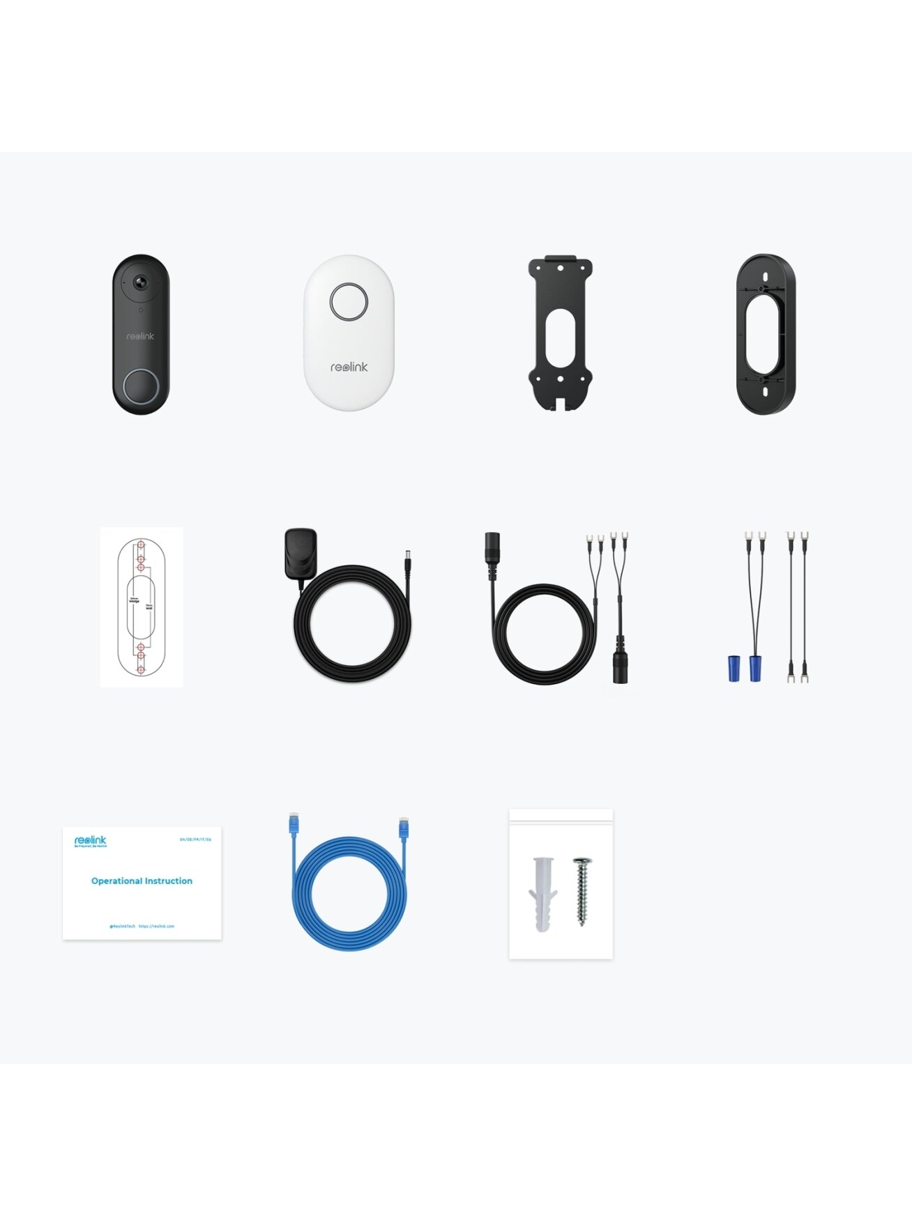 Reolink | D340W Smart 2K+ Wired WiFi Video Doorbell with Chime 4 Reolink | D340W Smart 2K+ Wired WiFi Video Doorbell with Chime 4