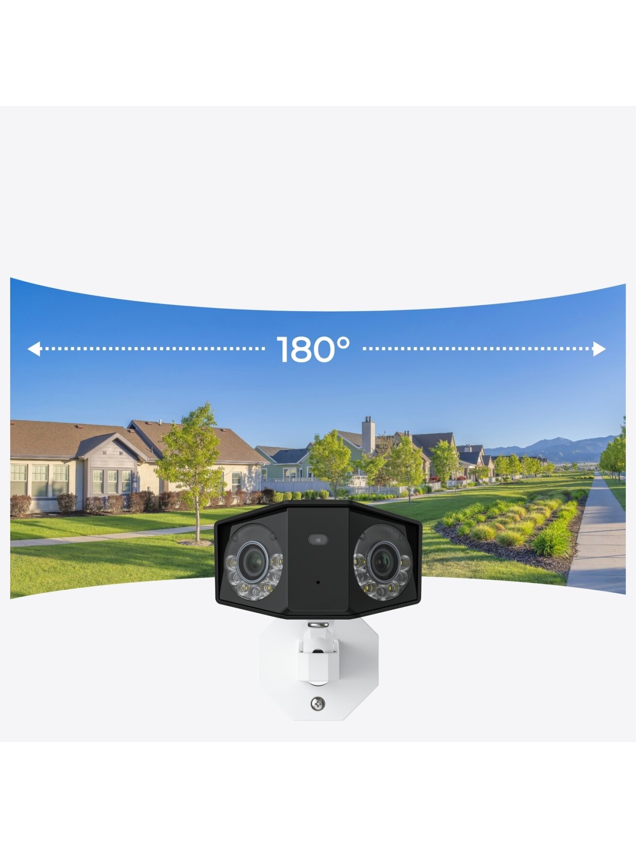 Reolink | Dual-Lens PoE Security Camera with 180° Panoramic View | Duo Series P750 | Bullet | 16 MP | 2.8mm/F1.6 | Power over Ethernet (PoE) | IP67 | H.265 | Micro SD, Max. 256 GB 3