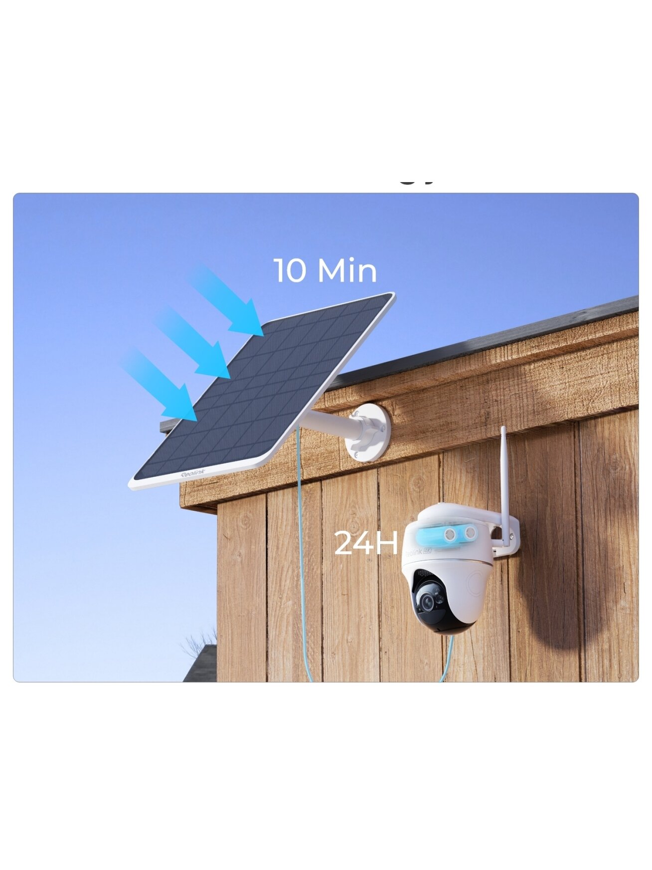 Reolink | Solar Panel 3 | SP3-W | IP65 3 Reolink | Solar Panel 3 | SP3-W | IP65 3