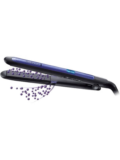 Remington | Pro-Ion Hair Straightener | S7710 | Ceramic heating system | Ionic function | Display Digital | Temperature (min) 150 °C | Temperature (max) 230 °C | Blue/Black
