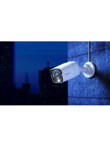 Reolink | 4K Smart PoE Camera with ColorX Night Vision | RP-PCB8M | Bullet | 8 MP | 2.8mm/F1.6 | IP67 | H.265/H.264 | MicroSD card slot, max. 512GB