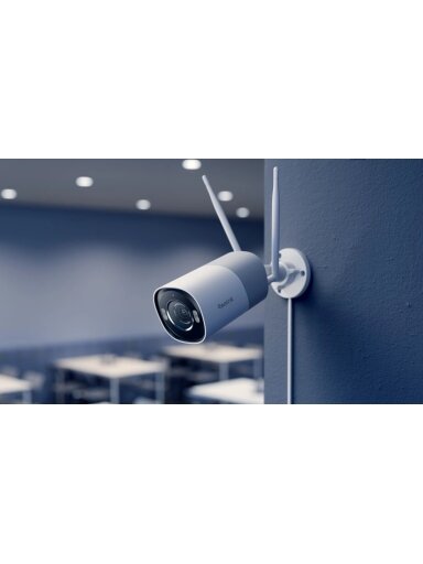 Reolink | 4K UHD Wi-Fi 6 Security Camera with 5X Optical Zoom | RP-WCB8MZ | Bullet | 8 MP | 4mm | IP67 | Micro SD, Max. 512 GB