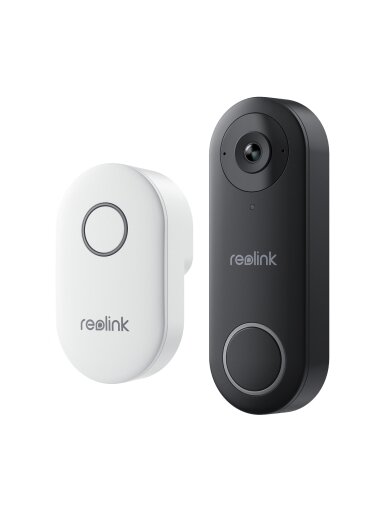 Reolink | D340W Smart 2K+ Wired WiFi Video Doorbell with Chime Reolink | D340W Smart 2K+ Wired WiFi Video Doorbell with Chime